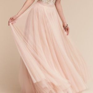 BHLDN Amora Tulle Skirt, Willowby by Watters
